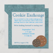 Cookie Exchange-Party Einladung (Vorne/Hinten)