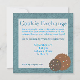 Cookie Exchange-Party Einladung