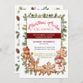 Cookie Exchange-Party Einladung (Vorne/Hinten)