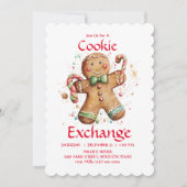Cookie-Exchange-Party Einladung, die Sie anpassen Einladung (Vorderseite)