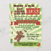 Cookie-Exchange-Party Einladungen (Vorne/Hinten)