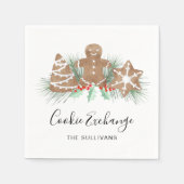 Cookie Exchange Serviette (Vorderseite)