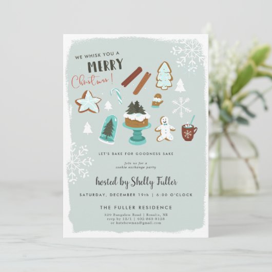 Cookie Exchange | Weihnachtsgebäck Party (Stehend Vorderseite)