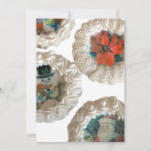 Cookie Exchange Weihnachtszeit-Party Einladung (Rückseite)