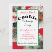 Cookie Exchange Weihnachtszeit-Party Einladung (Vorderseite)