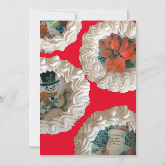 Cookie Exchange Weihnachtszeit-Party Einladung (Rückseite)