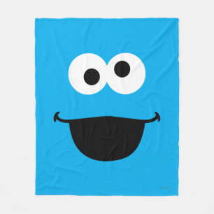 Cookie Face Art Fleecedecke