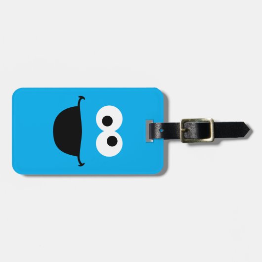 Cookie Face Art Gepäckanhänger (Vorderseite horizontal)