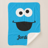 Cookie Face Art | Name hinzufügen Sherpadecke (Vorderseite)