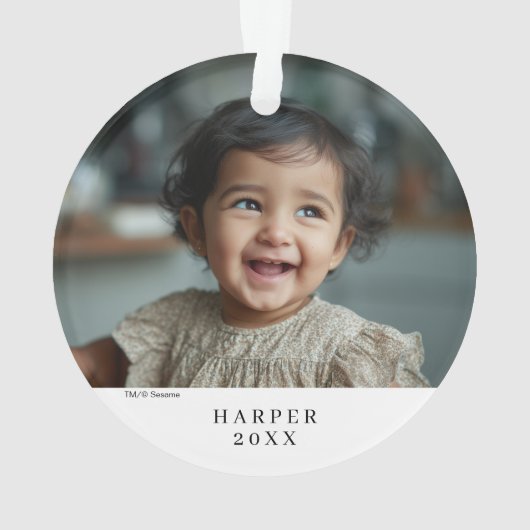 Cookie Face Art Ornament (Rückseite)