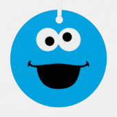 Cookie Face Art Ornament Aus Metall (Vorderseite)