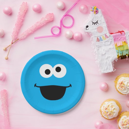 Cookie Face Art Pappteller (Party)