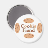 Cookie Fiend Magnet (Vorderseite/Rückseite)