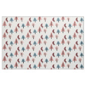 Cookie Form Baum Pastellrosa Urlaubsmuster Stoff (Fat Quarter (45,7 x 55,9 cm))