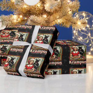 Cookie für Krampus Frohe Krampus Weihnachten Horro Geschenkpapier