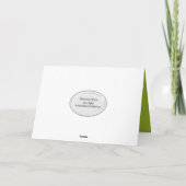 Cookie für Vaters Geburtstag Karte (Rückseite)