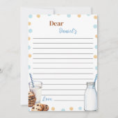 Cookie Geburtstagszeit Kapselnotizkarte Dankeskarte (Vorderseite)