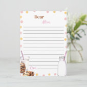 Cookie Geburtstagszeit Kapselnotizkarte Dankeskarte (Stehend Vorderseite)