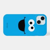 Cookie-Gesichtskunst iPhone 15 Hülle (Rückseite (Horizontal))