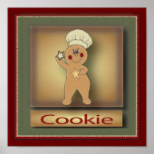 Cookie Gingerbread Man | Original Poster (Vorne)