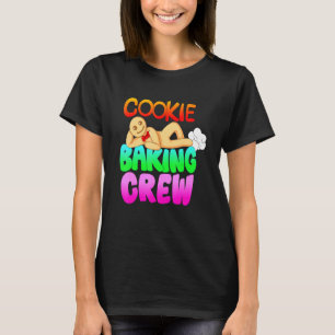 Cookie Gingerbrot Bäckerei Crew Mann Weihnachtszei T-Shirt