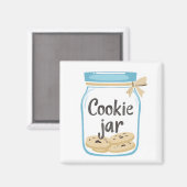 Cookie-Glas Essen Süß Magnet (Vorderseite/Rückseite)