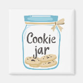 Cookie-Glas Essen Süß Magnet (Vorne)