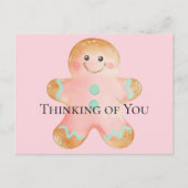 Cookie Gold Blush Pink Minze Denken Sie an Sie Postkarte (Vorderseite)