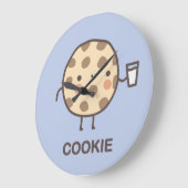 Cookie Große Wanduhr (Winkel)