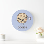 Cookie Große Wanduhr (Zuhause)