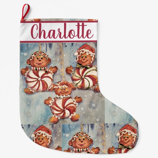 Cookie Großer Weihnachtsstrumpf (Vorderseite)