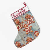 Cookie Großer Weihnachtsstrumpf (Rückseite (Hängend))