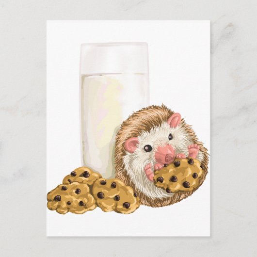 Cookie Hog Postkarte (Vorderseite)