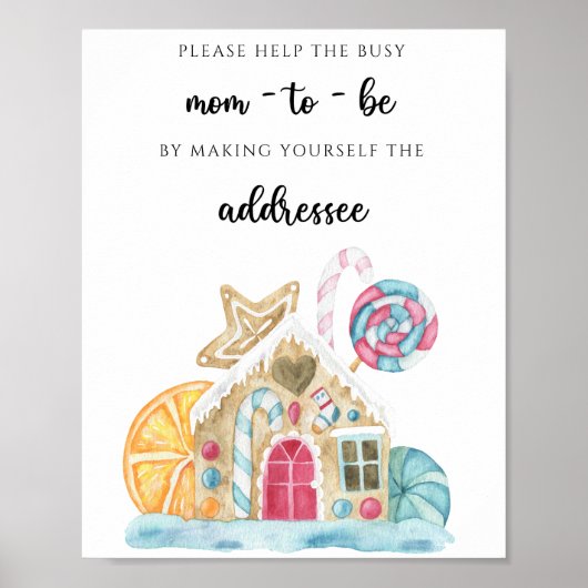 Cookie House - Helfen Sie der geschäftigen Mama Poster (Vorne)