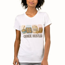 "Cookie Hustler" Pastel Backen T - Shirt