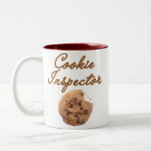 Cookie Inspector Zweifarbige Tasse (Links)