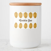 Cookie Jar Label Lebensmitteletikett (Vorderseite)