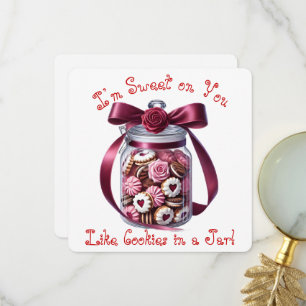 Cookie Jar - Valentine's Day Card Dankeskarte