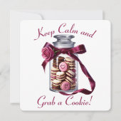 Cookie Jar - Valentine's Day Card Dankeskarte (Vorderseite)