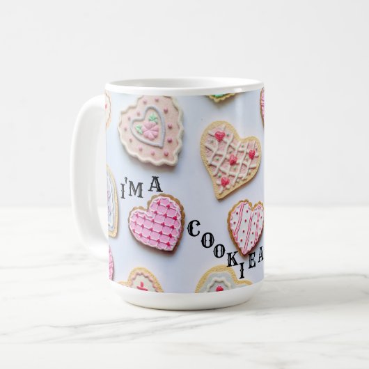 Cookie Kaffeetasse (Vorderseite Links)