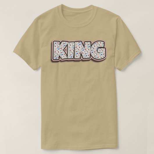 Cookie King Baker Cookies Lover Baking Royalty Bak T-Shirt (Design vorne)
