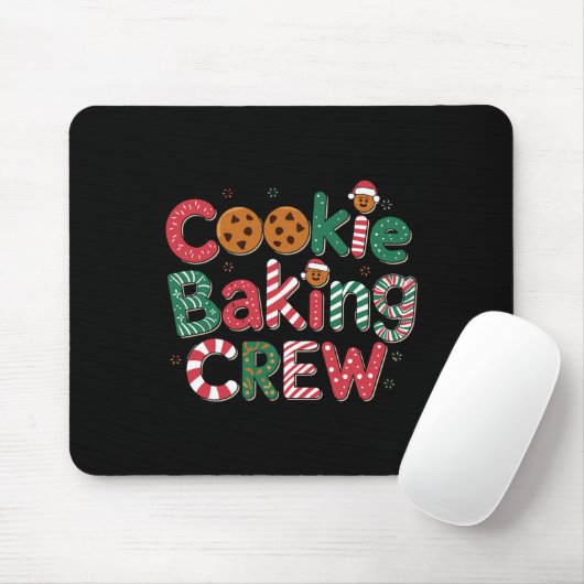 Cookie King Crew Weihnachtskostüm Mousepad (Mit Mouse)