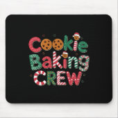 Cookie King Crew Weihnachtskostüm Mousepad (Vorne)