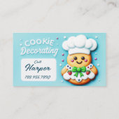 Cookie Koch Cookie Dekoration Visitenkarte (Rückseite)