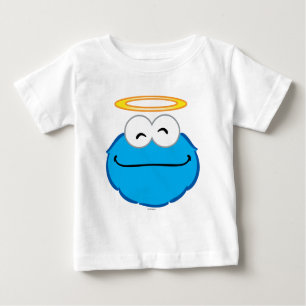 Cookie Lächeln Gesicht mit Halo Baby T-shirt