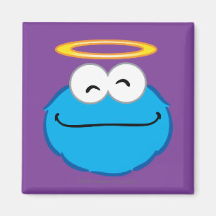Cookie Lächeln Gesicht mit Halo Magnet