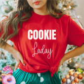 Cookie Lady Black Women's T - Shirt