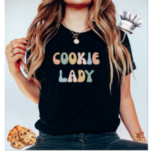 Cookie Lady Colorful Women's T - Shirt