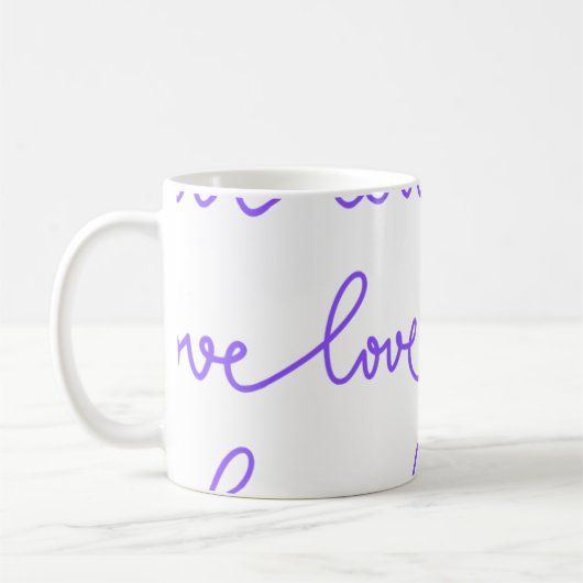Cookie-Liebe Kaffeetasse (Links)