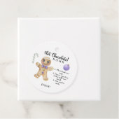 Cookie Man - Hot-Schokolade-Bombe Geschenkanhänger (Beispiel)